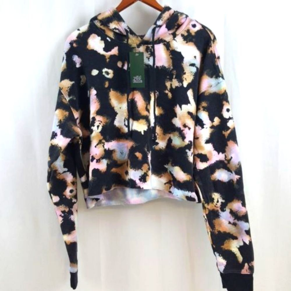 NWT Tie Dye Wild Fable Cropped Hoodie
